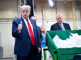 Trump visits masks factory in Arizona but declines to wear one