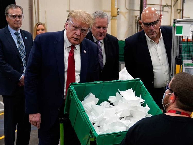 Trump Honeywell mask