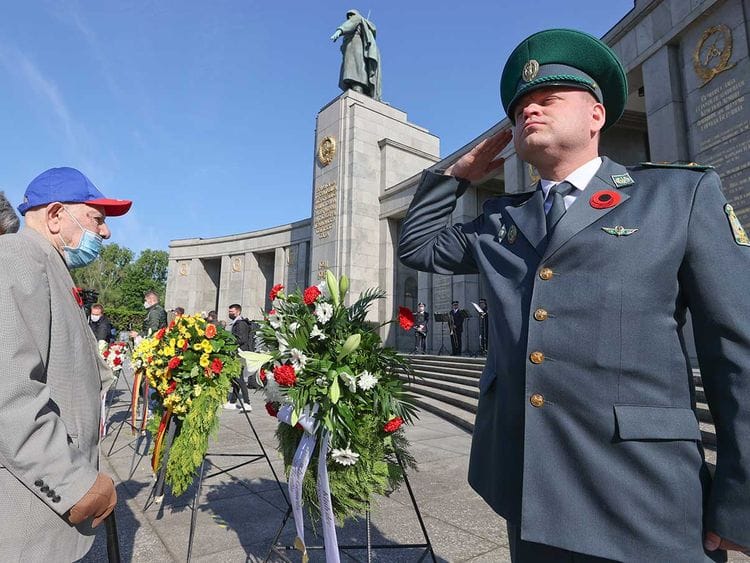 Victory Day World War II 75 anniversary Germany Berlin