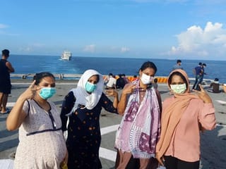 COVID-19: Operation Samudra Setu — INS Jalashwa brings back 698 Indian nationals from Maldives