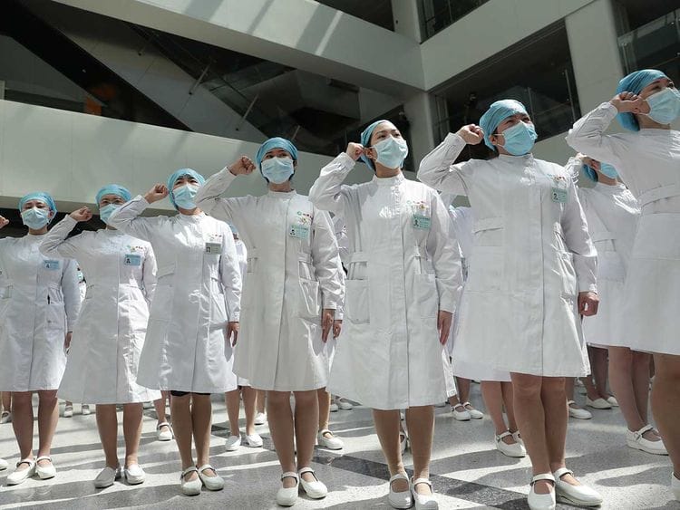 Nurses Wuhan