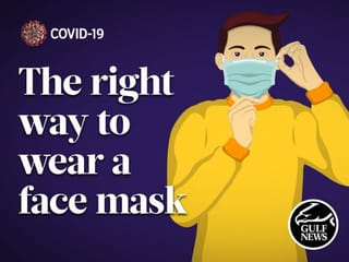 COVID-19: The right way to wear a face mask