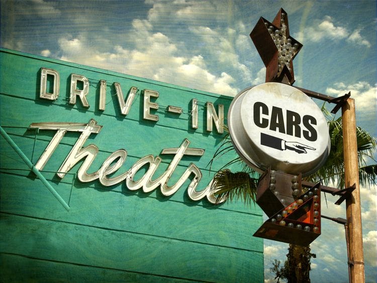 Drive-in theatre