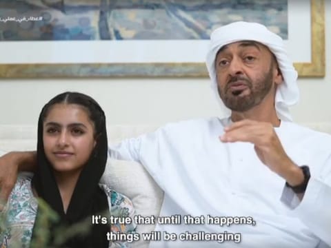 His Highness Shaikh Mohammad Bin Zayed Al Nahyan, Abu Dhabi Crown Prince and Deputy Supreme Commander of the UAE Armed Forces