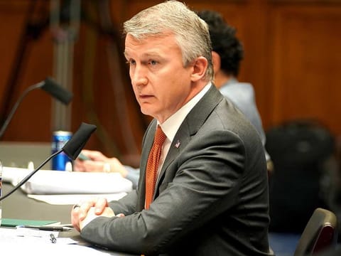 Dr. Richard Bright, former director of the Biomedical Advanced Research and Development Authority, testifies before the House Energy and Commerce Subcommittee on Health on May 14, 2019, in Washington, DC. 