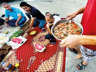 Pictures: Eat, pray and be happy, truckers on the road during COVID-19
