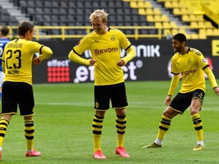PICTURES: Bundesliga returns to action after COVID-19 lockdown