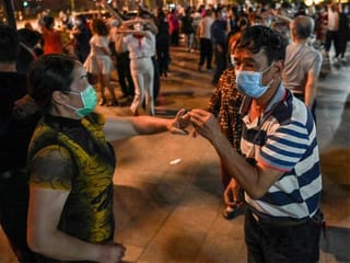 Dancers bring Saturday night fever back to Wuhan as lockdown relaxed