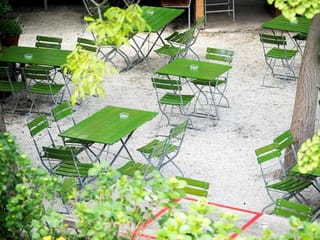 In Pictures: Germany and Austria lets small restaurants and businesses open as part of new normal. 