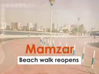Coronavirus: Dubai’s Mamzar Beach Walk reopens