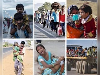 Coronavirus: Anger on social media as poor Indian migrant workers continue to suffer, amid lockdown
