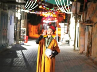 In pictures Ramadan drummers: An age old community tradition in the Middle East