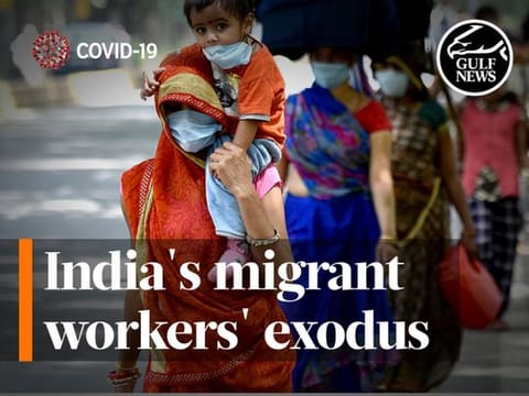 India's migrant workers' exodus