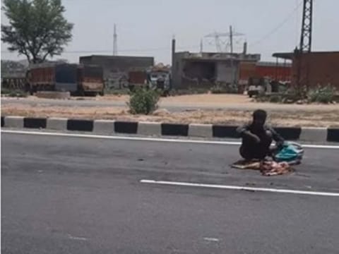 Hungry man feeds on dog carcass in India, video sparks outrage online