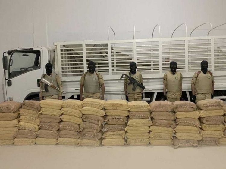 Saudi drug haul Houthi