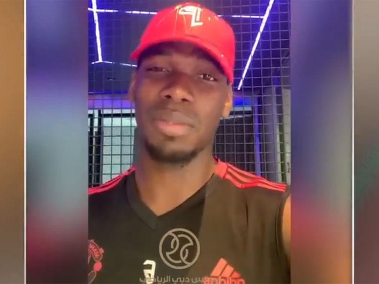 Paul Pogba conveys his Eid message via Dubai Sports Council