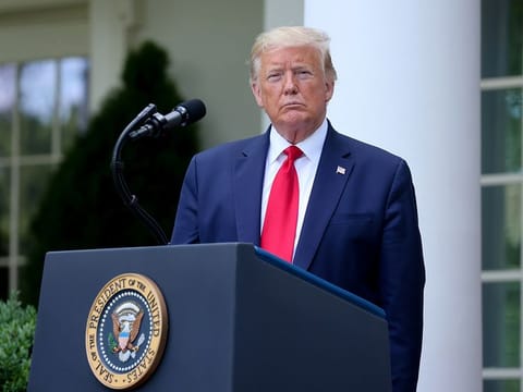 US President Donald Trump.