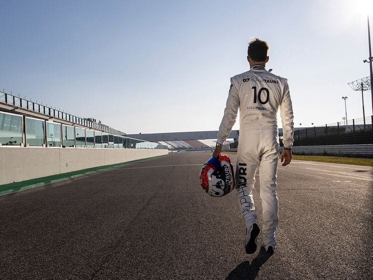 Alpha Tauri driver Pierre Gasly