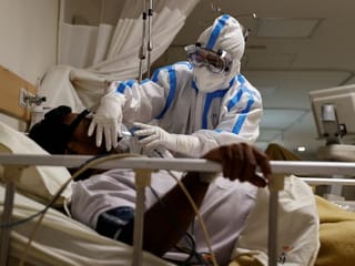 Inside a New Delhi hospital treating COVID-19 patients