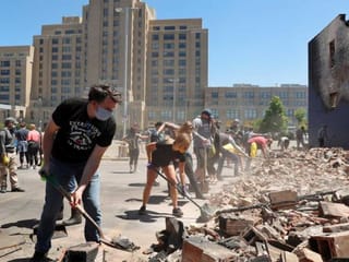 See aftermath of George Floyd protests in Minneapolis
