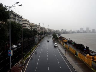 In pictures: A rain drenched Mumbai as Cyclone Nisarga lands