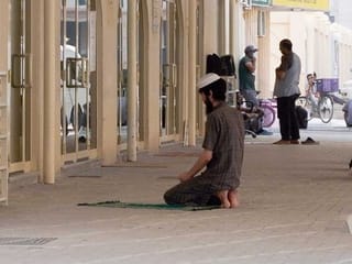Photos: Muslims pray in UAE after mosques closed due to COVID-19