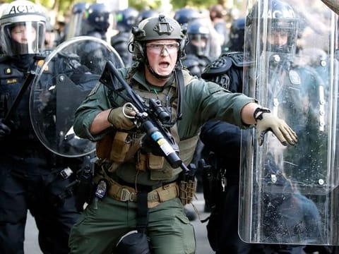 Trump has threatened to use American military against citizens who are protesting against racism and police brutality 