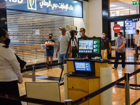  Mall of the Emirates after reopening 