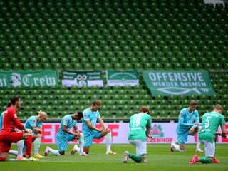 PHOTOS: Bundesliga ramps up George Floyd protests