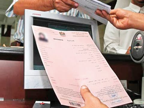 A standard work visa is the most common type of work visa that is issued to people working in a mainland company or a free zone company. Picture used for illustrative purposes only.