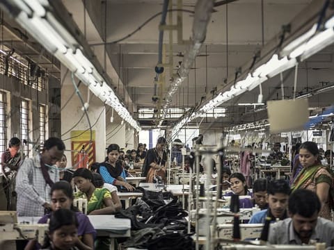 Women working in a textile factory in Bangalore, India, June 20, 2016. India's call for economic nationalism is largely driven by domestic business interests and is unlikely to find favour with value conscious domestic consumers. 