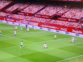 PHOTOS: Fans - real and virtual - out in force for La Liga return