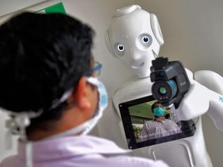 Photos: Robots are here to help in COVID-19 times