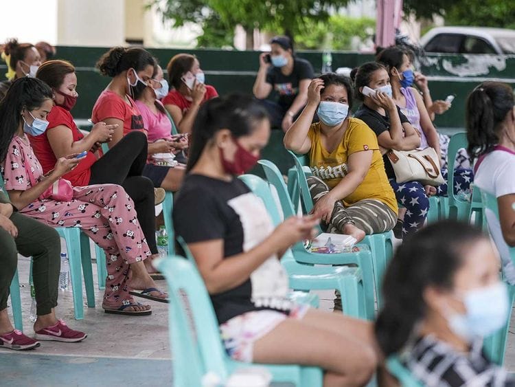 OFWs stranded Manila Philippines