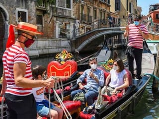 In pictures: Europe welcomes cautious reopening