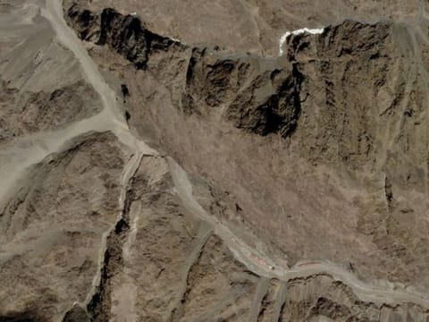 This handout satellite image taken on June 9, 2020, and released by 2020 Planet Labs, Inc. shows Galwan Valley, which lies between China's Tibet and India's Ladakh. It is the current flashpoint between the two nuclear-armed Asian neighbours.