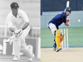 In pictures: Like father, like son in the world of cricket