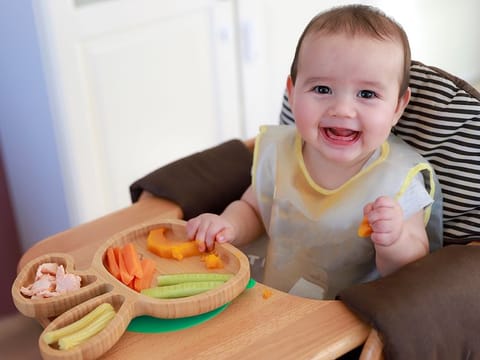 Both spoon-led and baby-led weaning have their pros and cons, so it really does come down to personal choice.