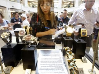 Swiss watch exports to the Middle East drop 56.3 per cent