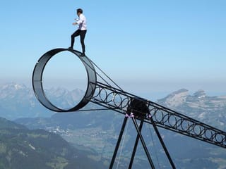 COVID–19: Swiss ski resort reopens with acrobats stunts in Switzerland