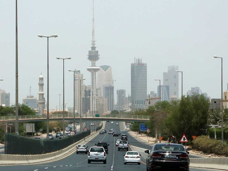 Kuwait city highway