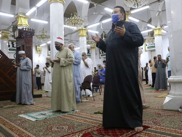 Egypt mosque covid