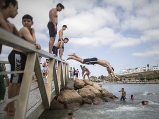 Moroccans swim, sing, reconnect as COVID-19 lockdown lifts