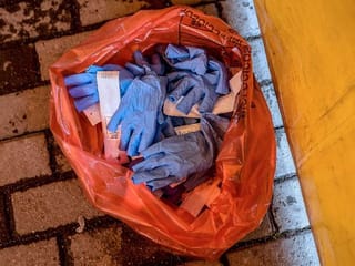 Protector or polluter? Plastic makes a comeback with COVID-19