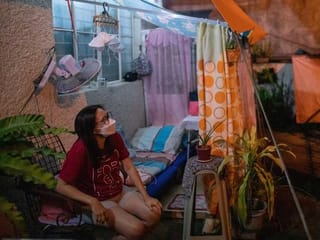 Philippine doctors shield families from COVID-19 with 'quarantent', safe spaces 
