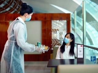 Photos: Emirates resumes on-ground services for premium customers  from July 1