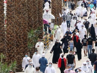 Photos: Shoppers throng re-opened malls and shopping centres in Kuwait City