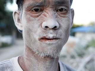 Carving Buddha in Myanmar village 'blessed' with marble bounty 
