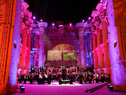 Photos: Lebanon holds Baalbek concert despite coronavirus, economic crisis
