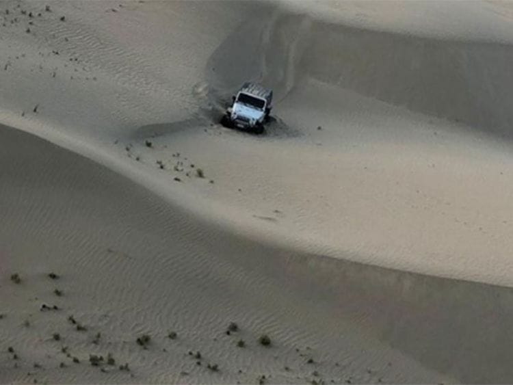 Man rescued from Abu Dhabi desert on July 6, 2020